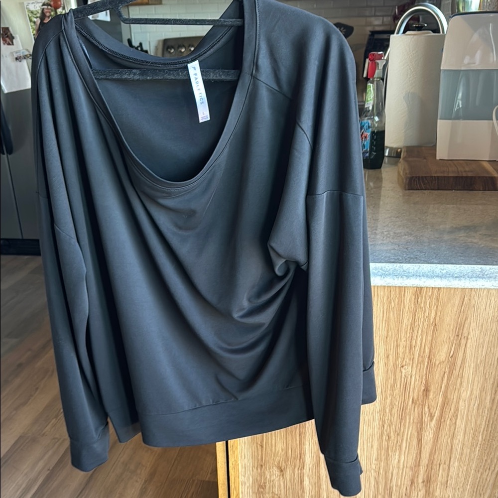 Fabletics Black Long Sleeve Top